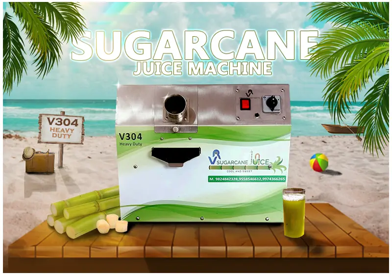 All about sugarcane juice machine