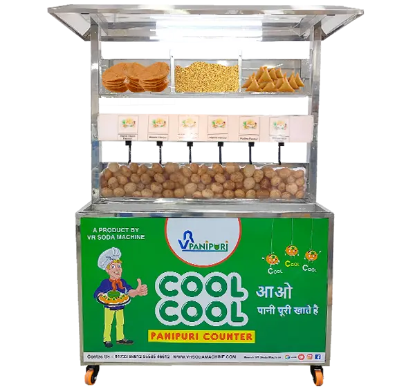 VR Pani Puri Cool Cool Machine
