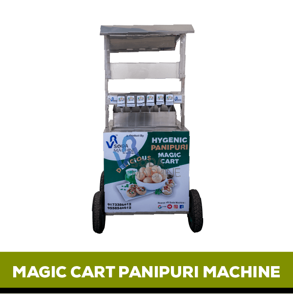 Pani Puri Magic Cart Machine